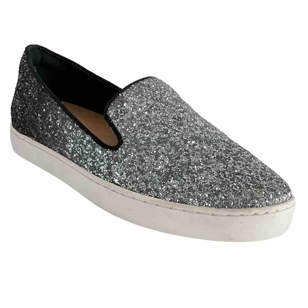 Birdies Ombré Glitter Upper Slip-on Platform Loafers 7.5